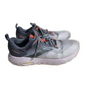 Brooks Cascadia 17 Trail Running Grey White Men’s Size 11.5